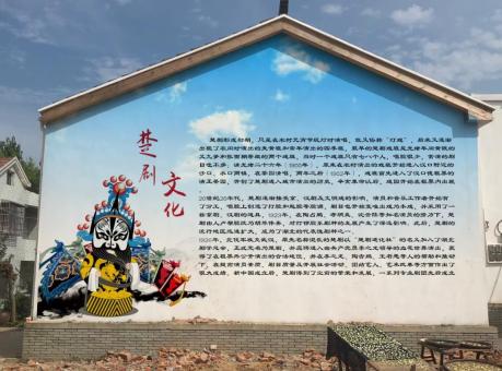 景谷如何进行墙体彩绘制作