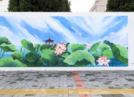 景谷墙绘施工材料制作工艺说明