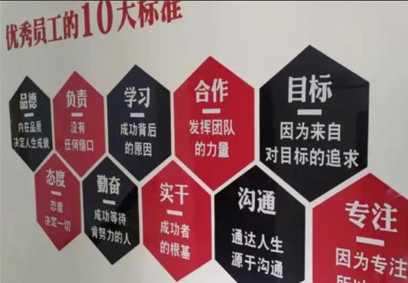 景谷公司文化墙的作用
