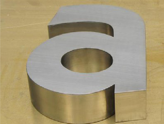 景谷不锈钢字制作介绍。