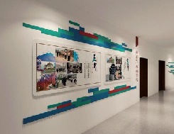 景谷企业文化墙用什么材料好？